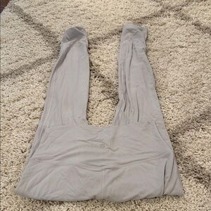 Light Gray Lululemon Double lined Align Leggings 28” NWOT